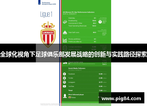 全球化视角下足球俱乐部发展战略的创新与实践路径探索