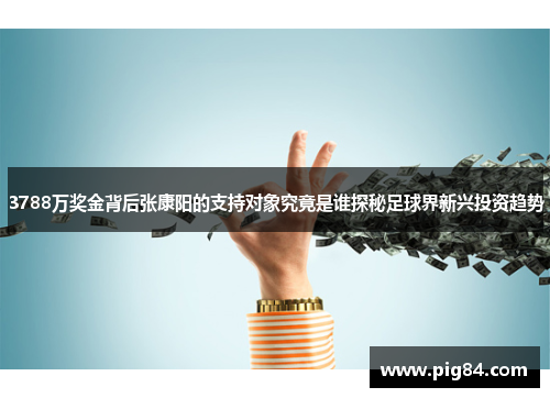 3788万奖金背后张康阳的支持对象究竟是谁探秘足球界新兴投资趋势